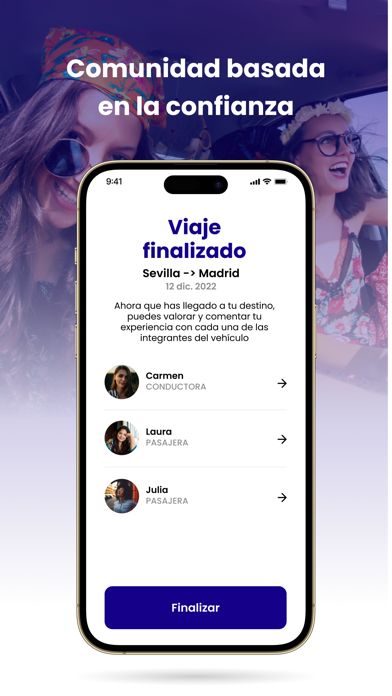 MissCar - Compartir coche Screenshot