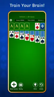 solitaire: play classic cards iphone screenshot 1
