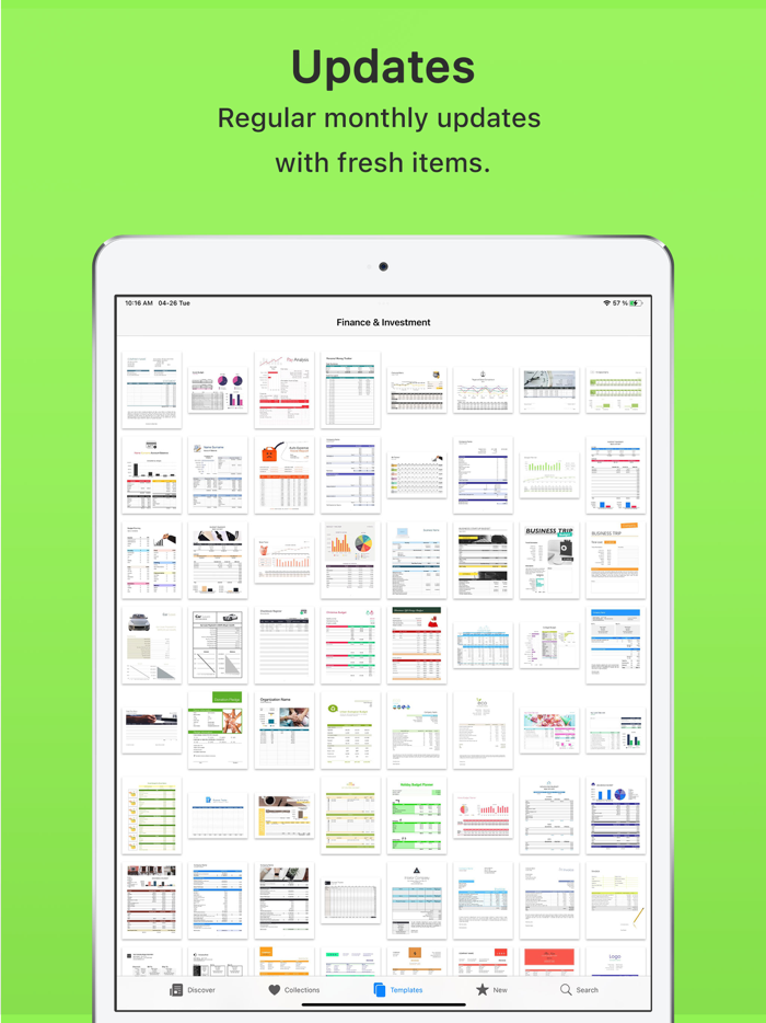 Templates for Numbers - DesiGN