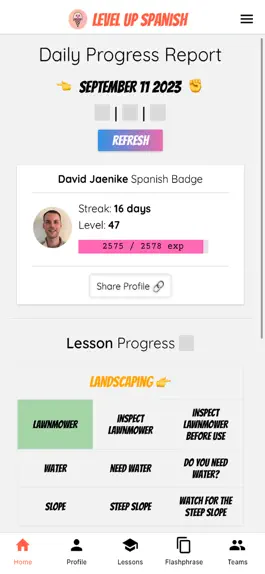 Game screenshot Level up Spanish mod apk