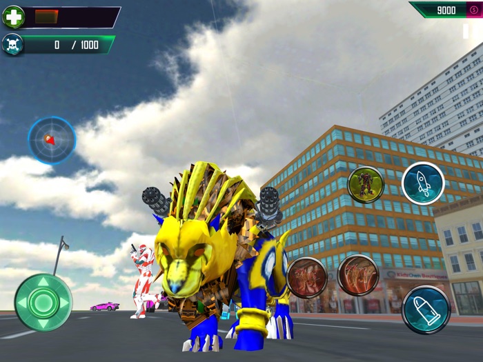 Car Spider Robot Transforming