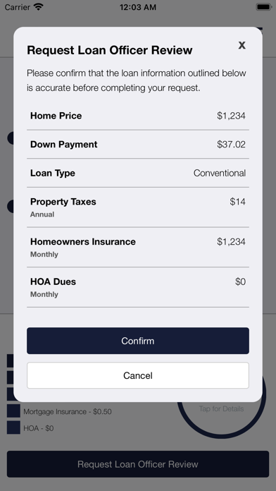 Milestone Mortgage Solutions Screenshot