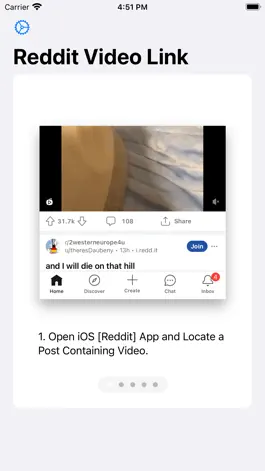 Game screenshot Direct Video Links for Reddit apk