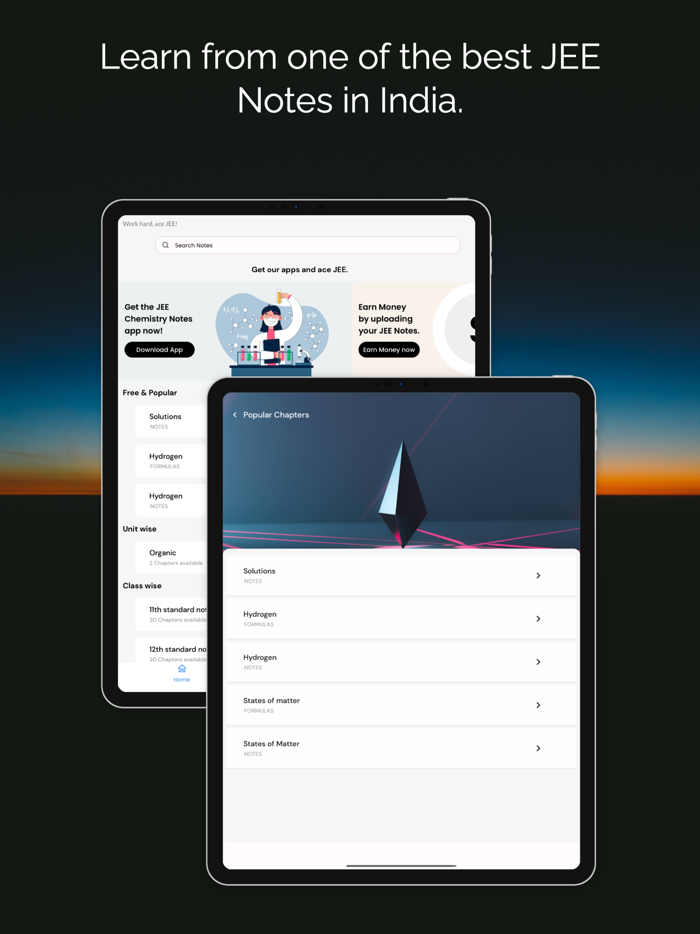 JEE and NEET Chemistry Notes