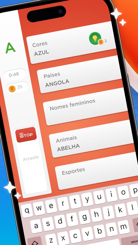 Stop - Famoso Jogo de Palavras screenshot 1