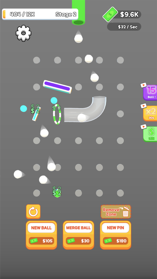 #2. Pinball Pong! (iOS) Podle: MondayOFF