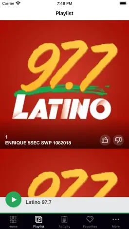 Game screenshot Latino 97.7 apk