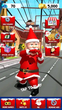 Game screenshot Santa Runner Christmas Eve mod apk