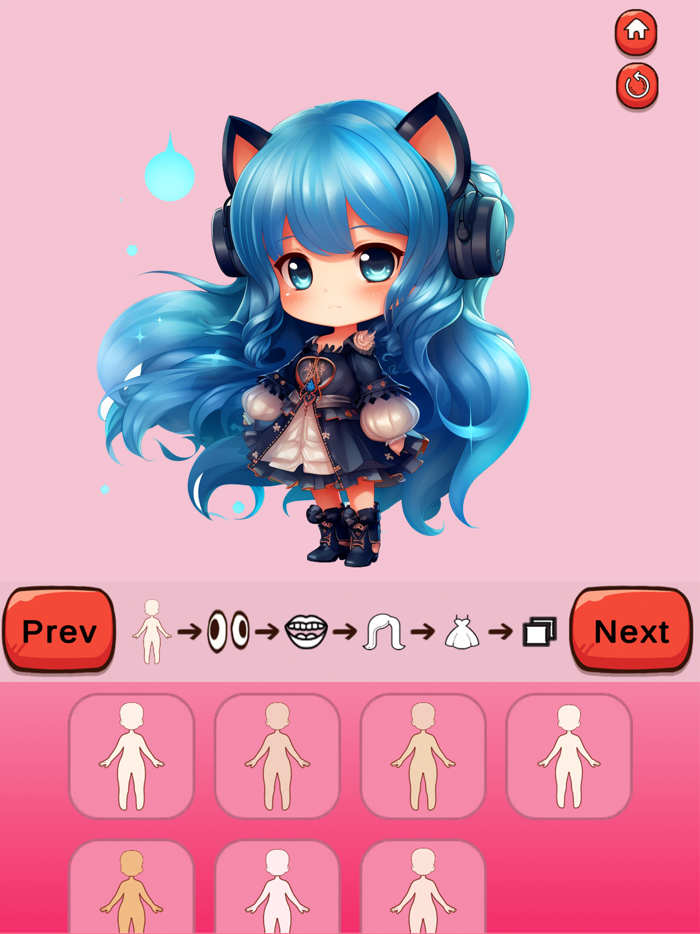 Gacha Nox custom dress up