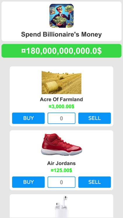 Spend Billionaire Money screenshot-3