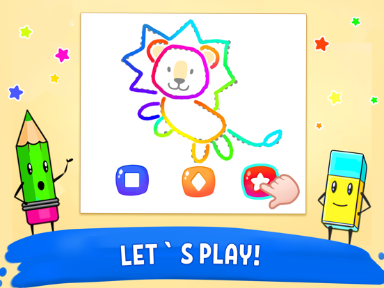 Animal coloring book for color iPad screenshot 4 - Education app