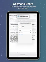 FFmpeg Command Generator ipad bilder 2