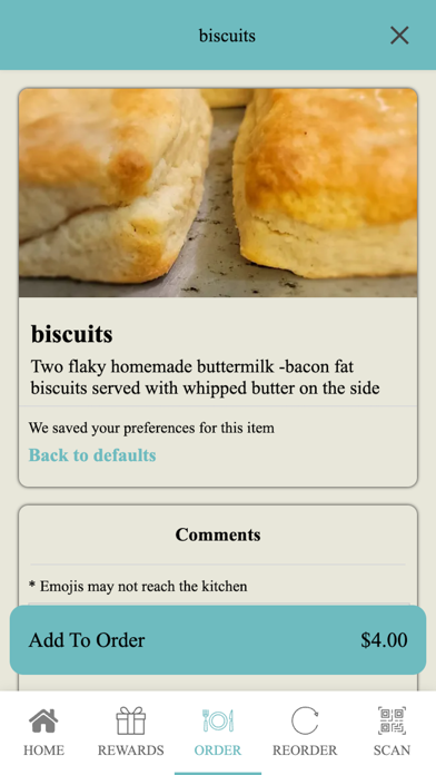 Homemade Community Kitchen Screenshot
