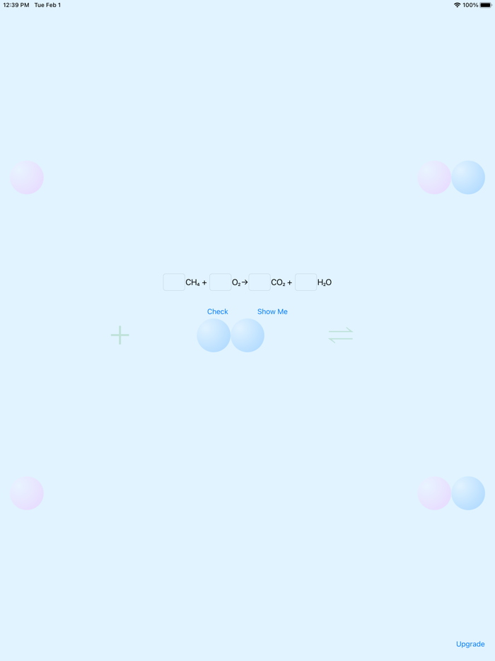 Interactive Equation Balancer