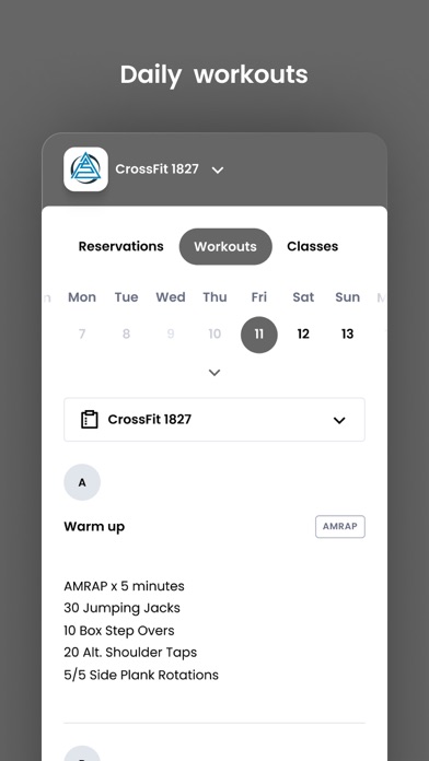 CrossFit 1827 Screenshot