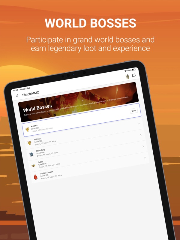 SimpleMMO (MMORPG - PVP - RPG) screenshot 10