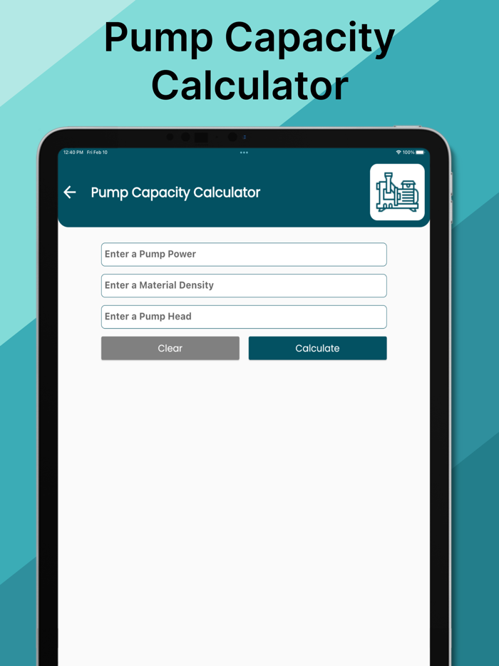 Pump Power Calculator