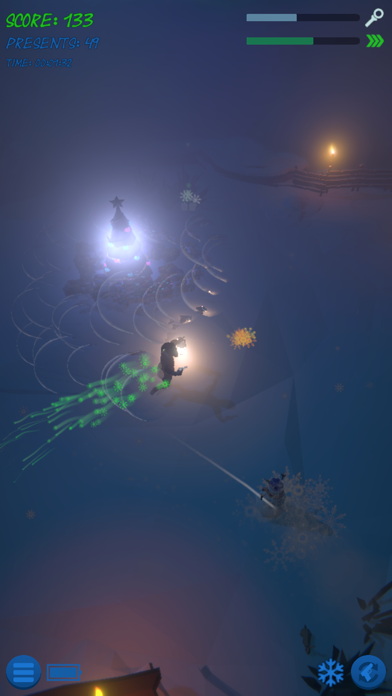 Santa Protects Christmas Tree Screenshot