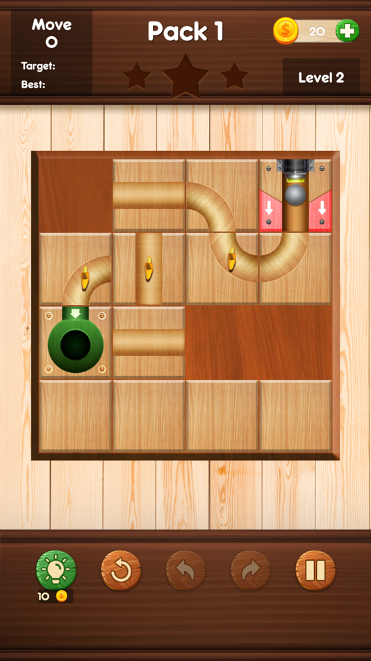 #2. Rolling Ball Puzzle Mind (iOS) By: Sandy Radadiya