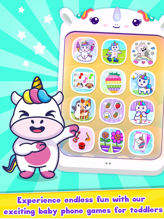 Baby Unicorn Phone For Kids 2