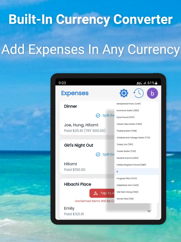 SplitPal - Expense Splitting