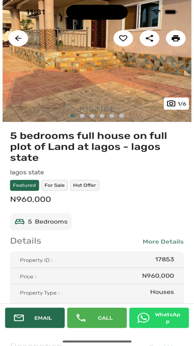 JaraVilla Nigeria- Real Estate Screenshot