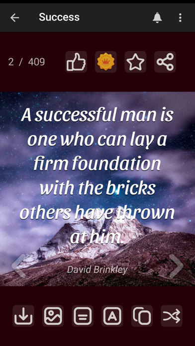 Powerful Motivational Quotes Screenshot