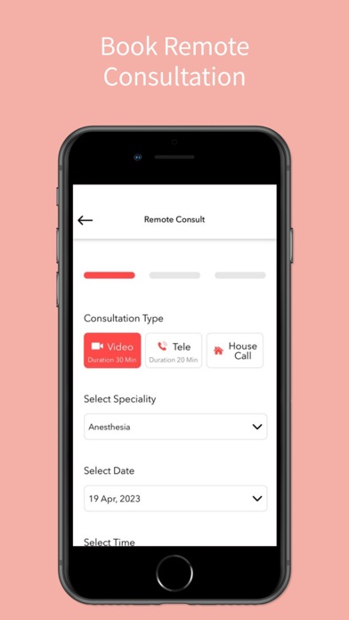 e-Health MyCLNQ Screenshot