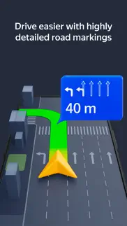 yandex navi – navigation, maps iphone screenshot 2