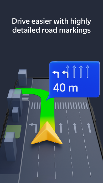 Yandex Navi – navigation, maps Screenshot