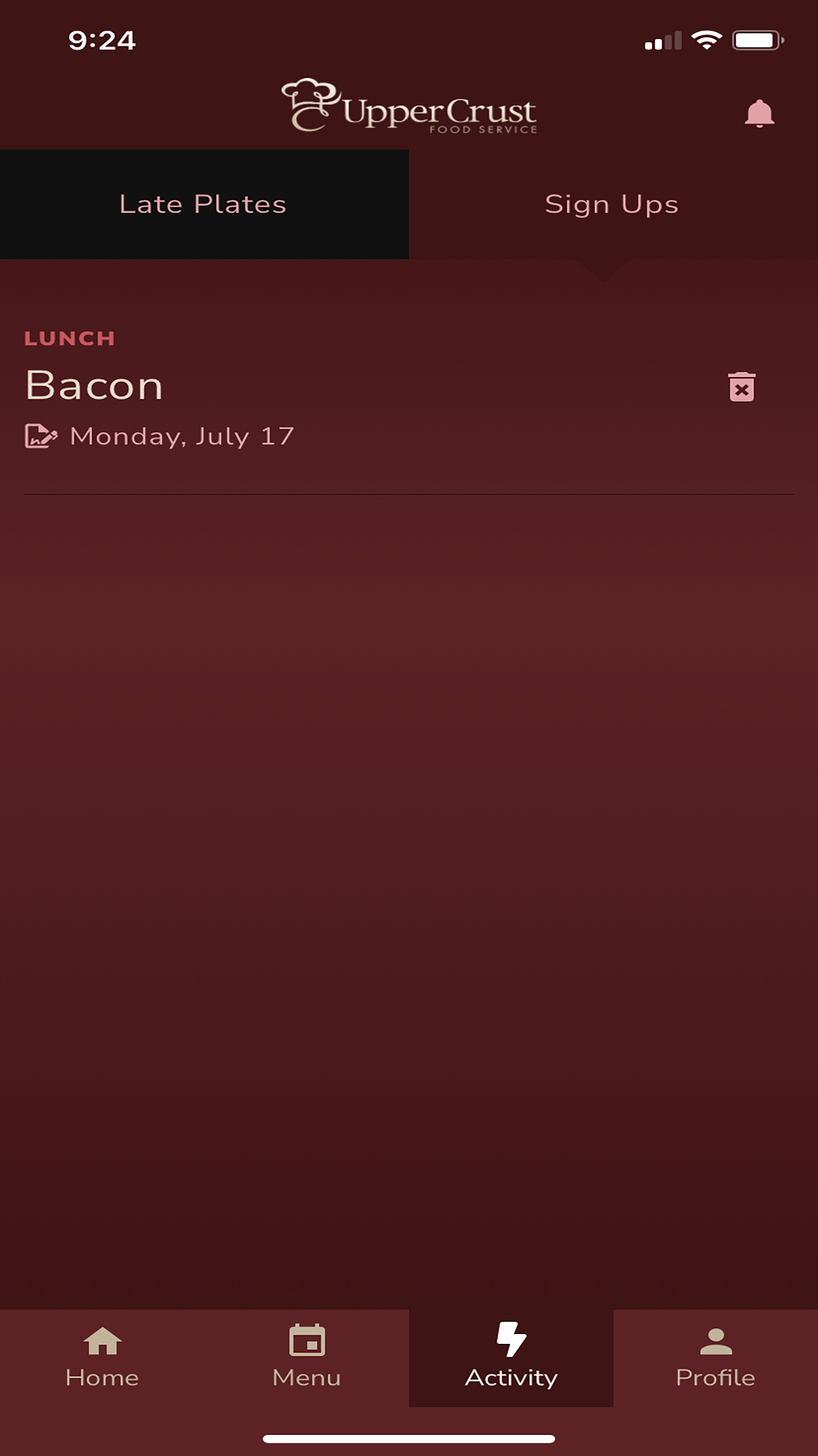 Upper Crust Food Service screenshot 3