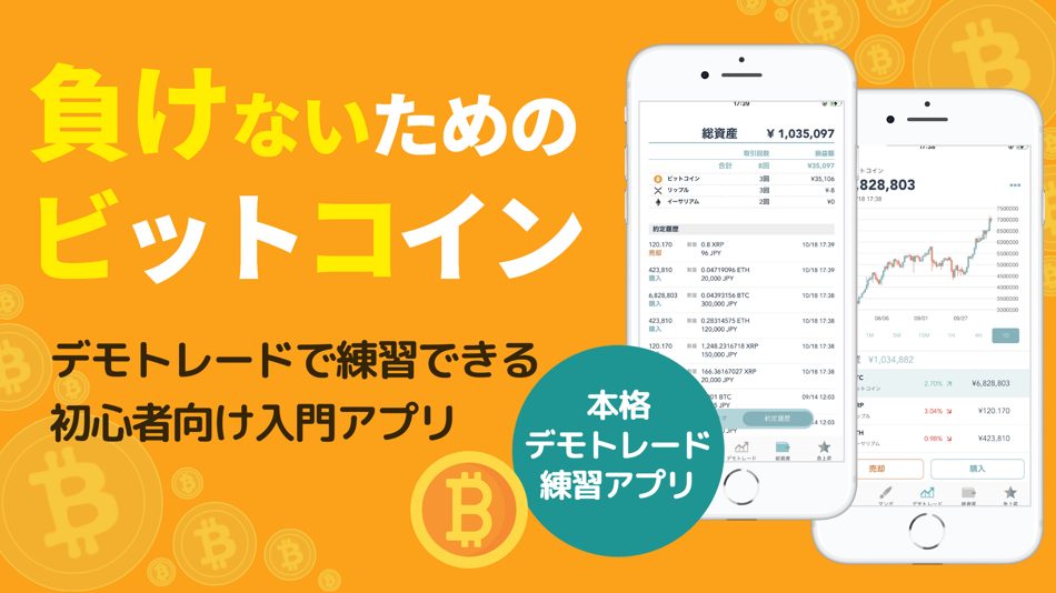 #1. ビットコインをチャートで学習 -ビットコイン初心者ガイド (iOS) 来自: Advan inc.