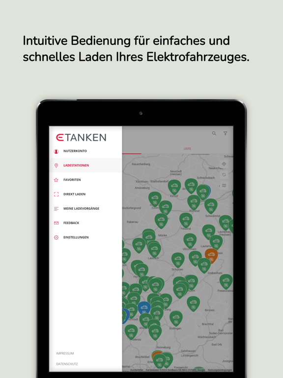 Screenshot #4 pour E-TANKEN App
