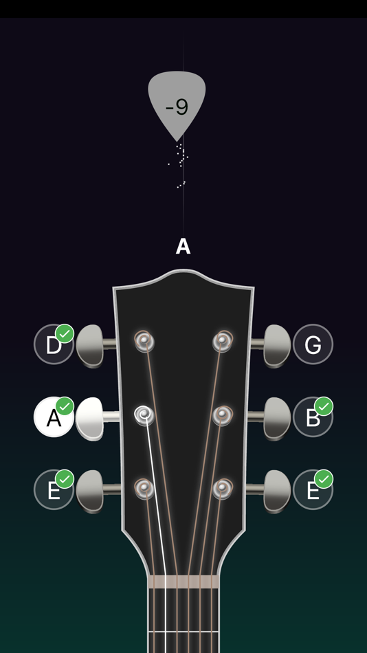 #3. Guitar Tuner - 6 strings (iOS) 由: mounir tajaouart