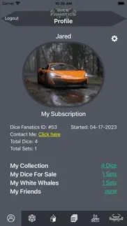 dice fanatics collector iphone screenshot 1