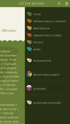 Game screenshot Léčivé byliny apk