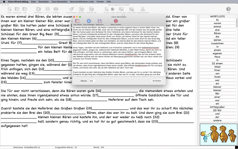 #5. Cloze Wizard (macOS) 由: Martin Fitzgibbons