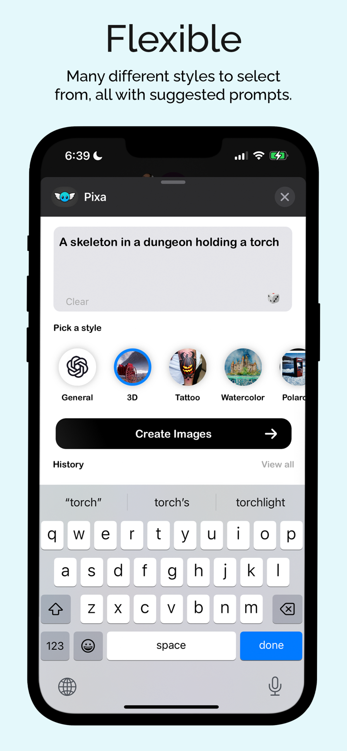 Pixa - AI Images for iMessage