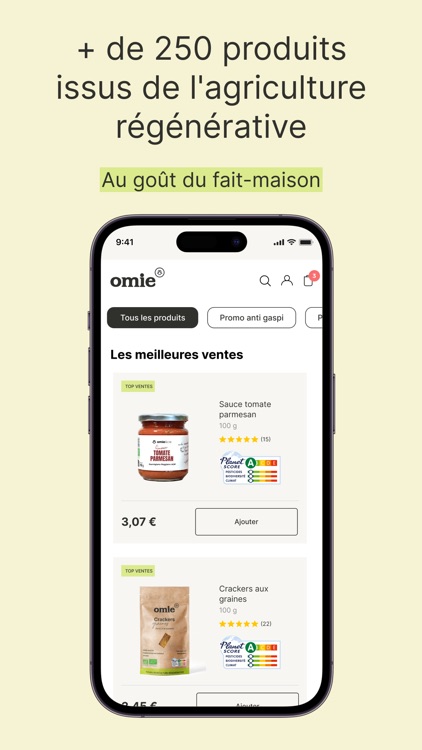 Omie & Cie - Livraison courses