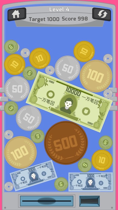 Money Drop Puzzle Challenge Screenshot