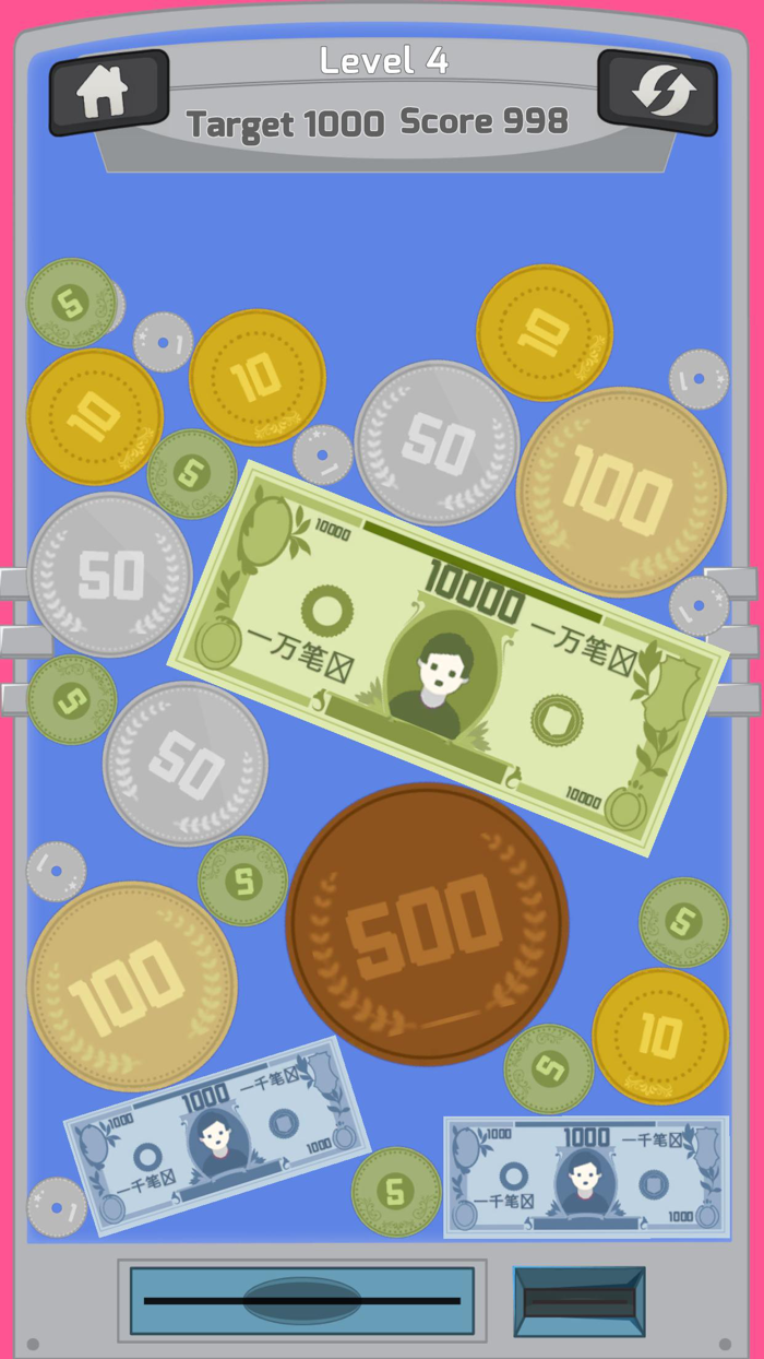 Money Drop Puzzle Challenge