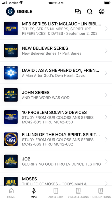 GBIBLE Screenshot