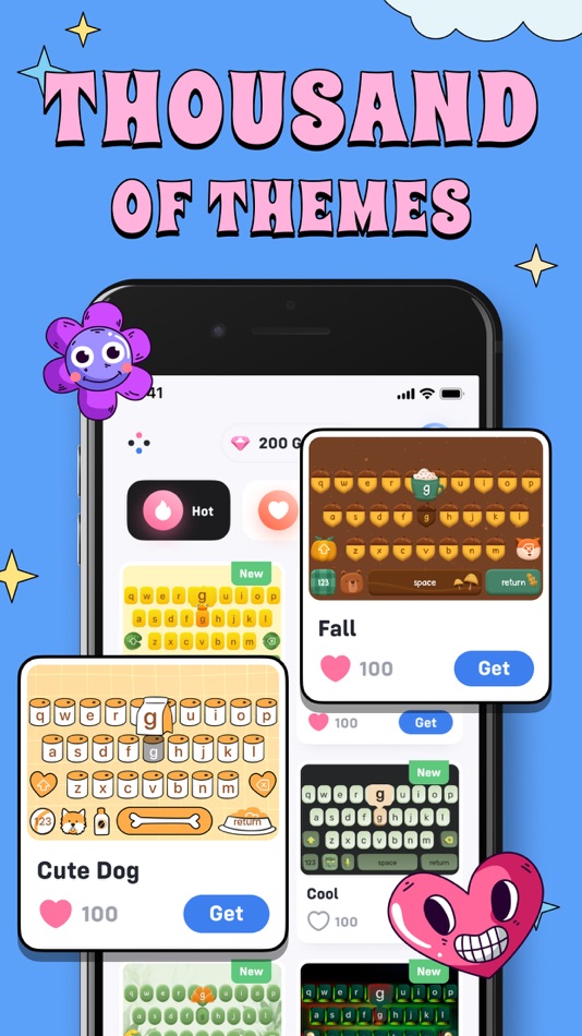 #1. Keyboard Fonts (iOS) 由: Maple Labs Co., Ltd