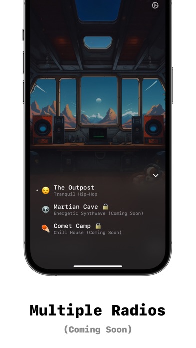 Cosmic LoFi Music Radio Screenshot