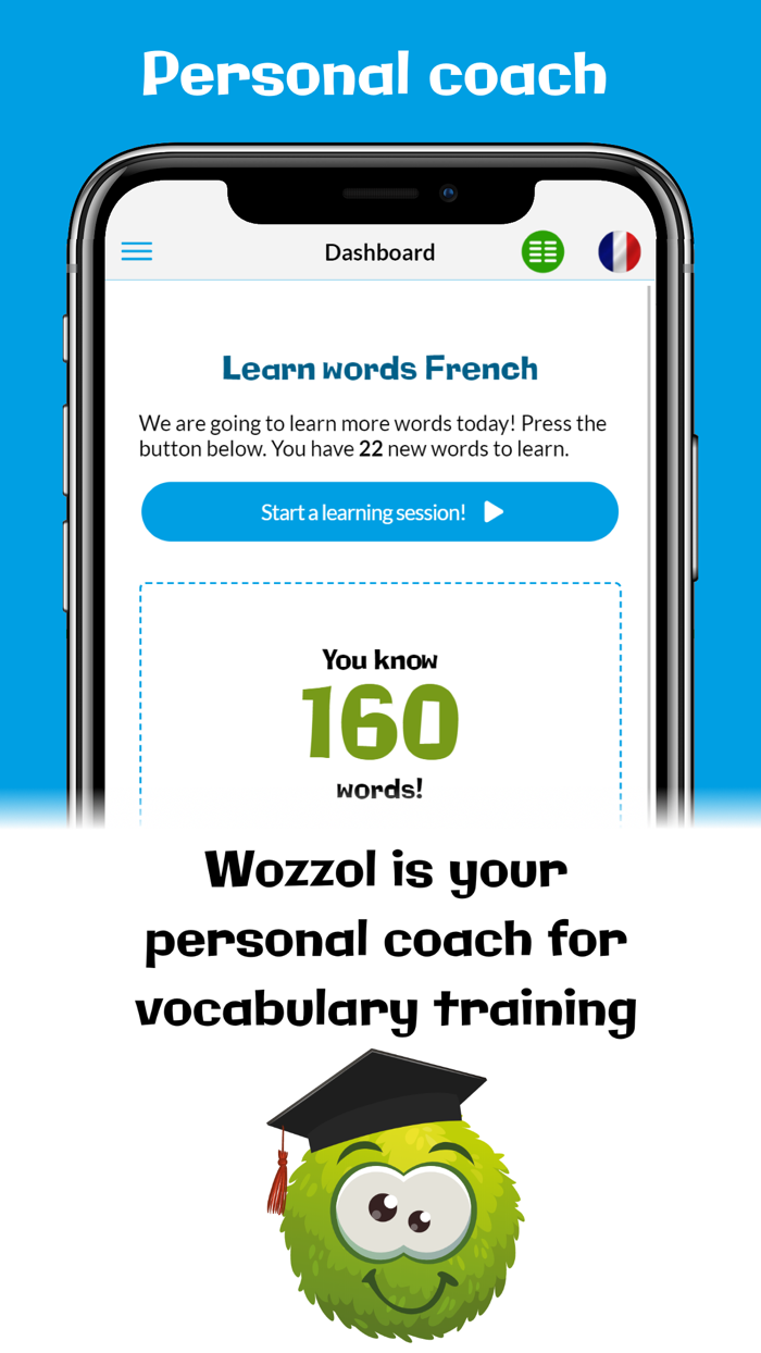 Learn vocabulary with Wozzol