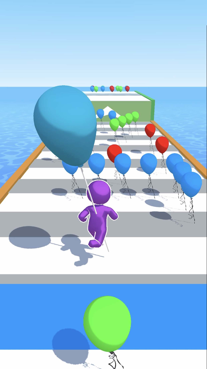 B52 Balloon Stick Run