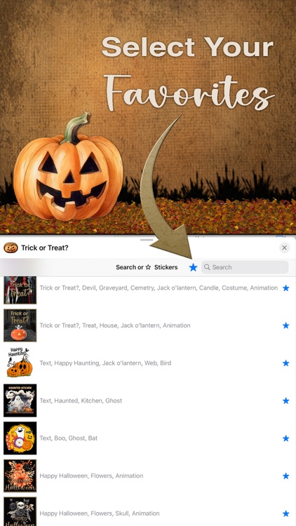 Trick or Treat? Stickers screenshot-4