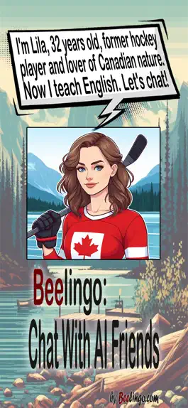 Game screenshot Beelingo: Chat With AI Friends apk