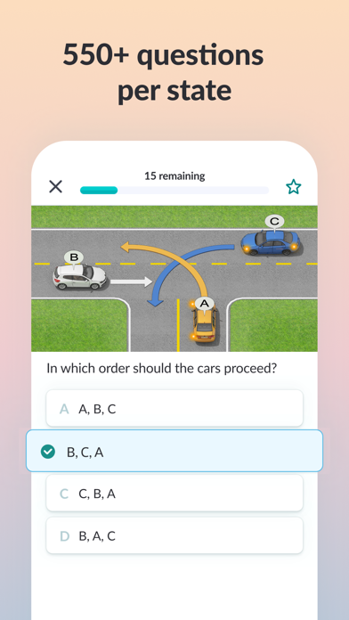 Zutobi: DMV Practice Test Screenshot