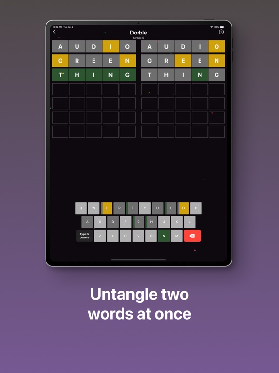 Dorble! Double Word Search